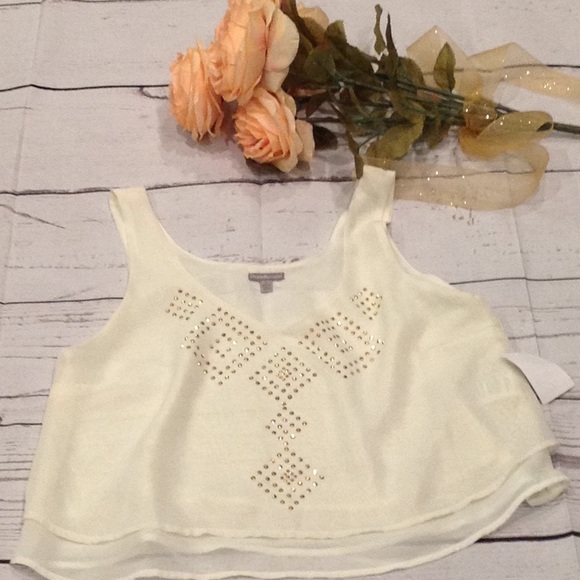 NWT Charlotte Russe sequin camisole.s - Picture 2 of 3